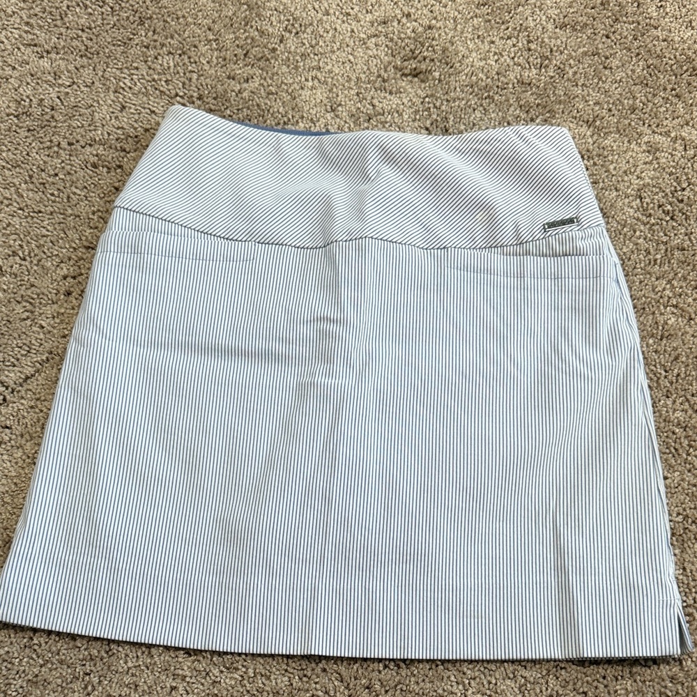 Elegant Striped Women's Pencil Skirt